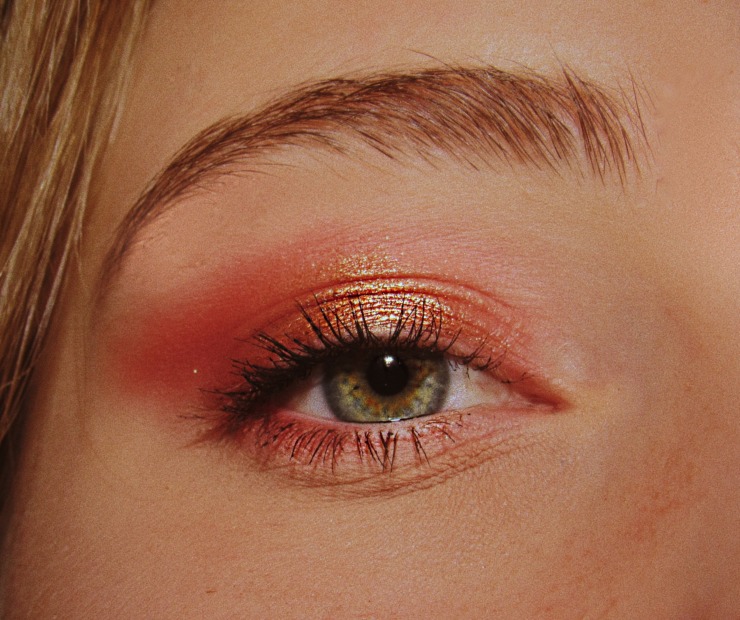 A close-up of some makeup inspired by streaming services