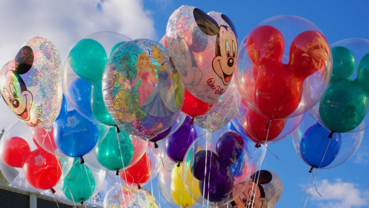 Selection of Disney balloons
