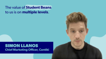 Simon Llanos of Contiki shares his thoughts on their partnership with Student Beans